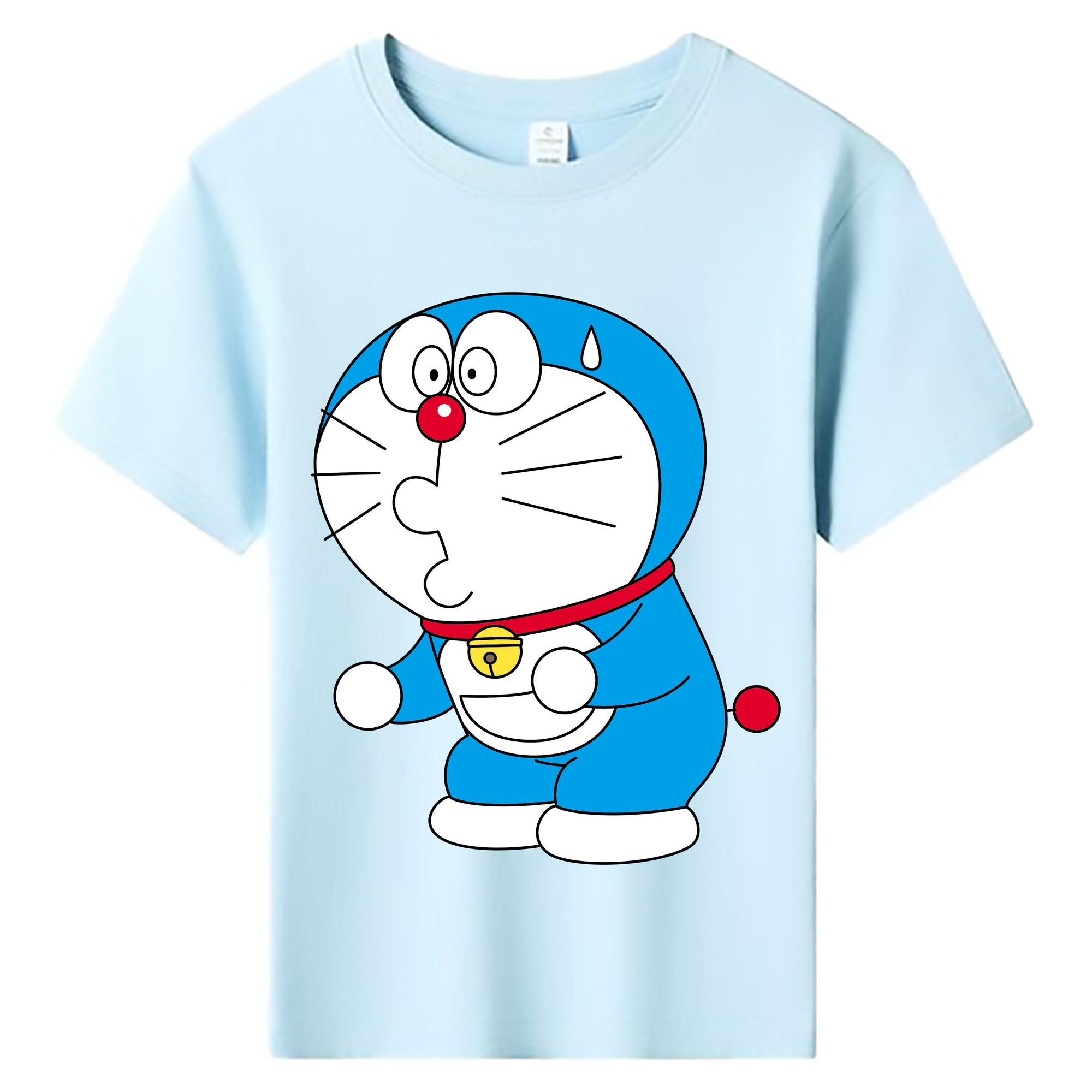 （画像用） ドラえもん Doraemon 綿100％キッズTシャツ（フロントプリント）